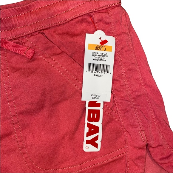 UNIONBAY NWT Watermelon Pull-on Short S - Picture 3 of 10